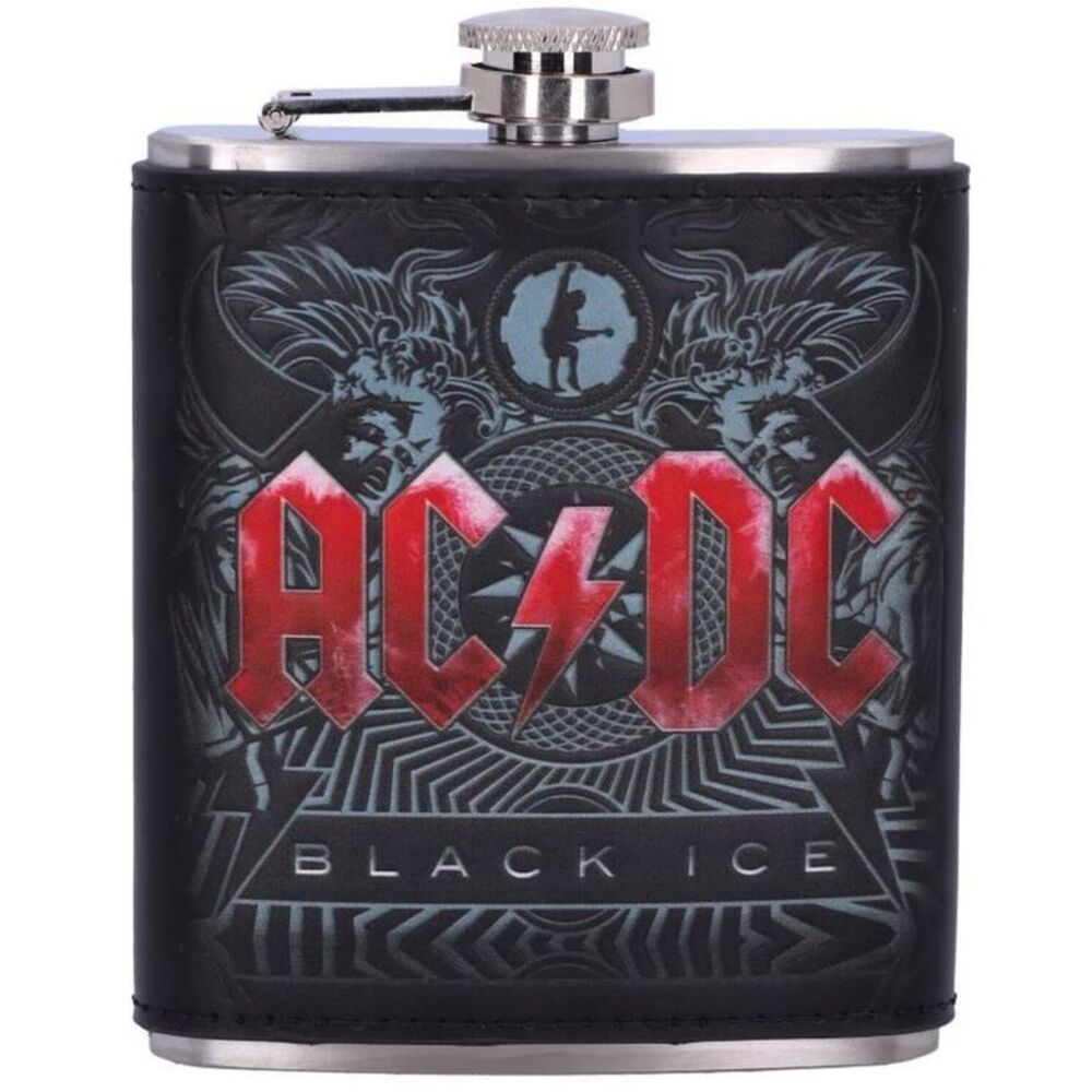 AC/DC - AC/DC - Black Ice - Hip Flask  COLLECTIBLES